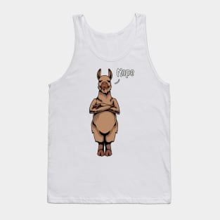 Llama nay-sayer - Nope Tank Top